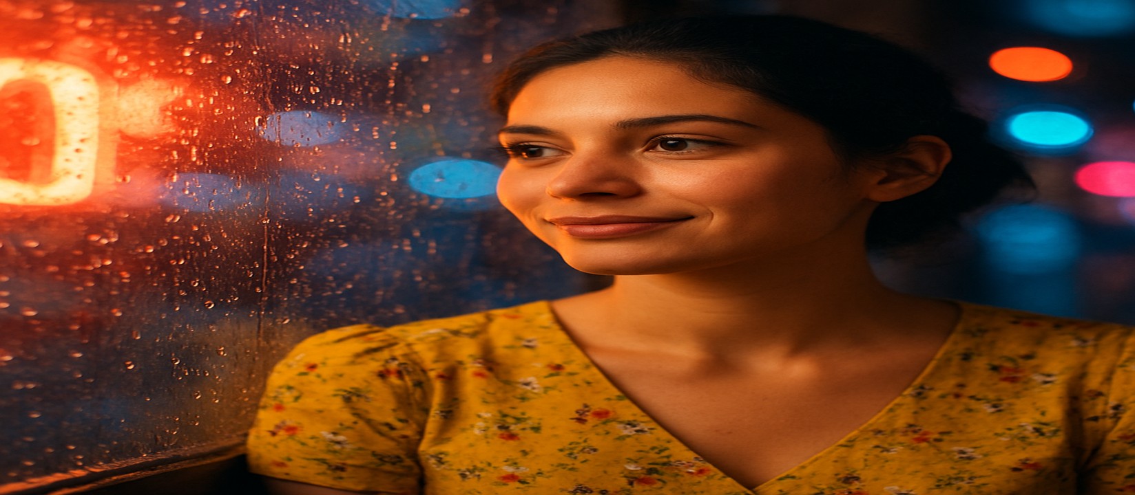 উজ্জ্বল গেমিং প্ল্যাটফর্ম cv222 পরিবেশে আর্কেড মেশিনের পাশে হাসিখুশি এক তরুণী
